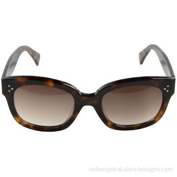 Latest Fashion Design Acetate Tortoise Sunglasses for Women